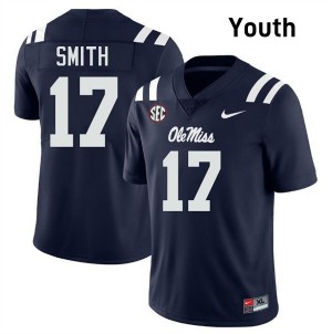 Youth Maealiuaki Smith Navy Rebels #17 Alumni Jersey 229505-746