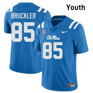 Youth Trace Bruckler Powder Blue Rebels #85 2025-26 Jerseys 515118-315