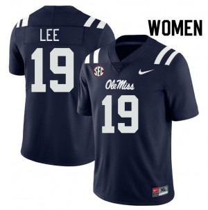 Women Cayden Lee Navy Mississippi #19 Player Jersey 451078-109