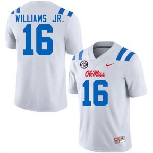 Men Wydett Williams Jr. White Rebels #16 2025-26 Jersey 600223-995